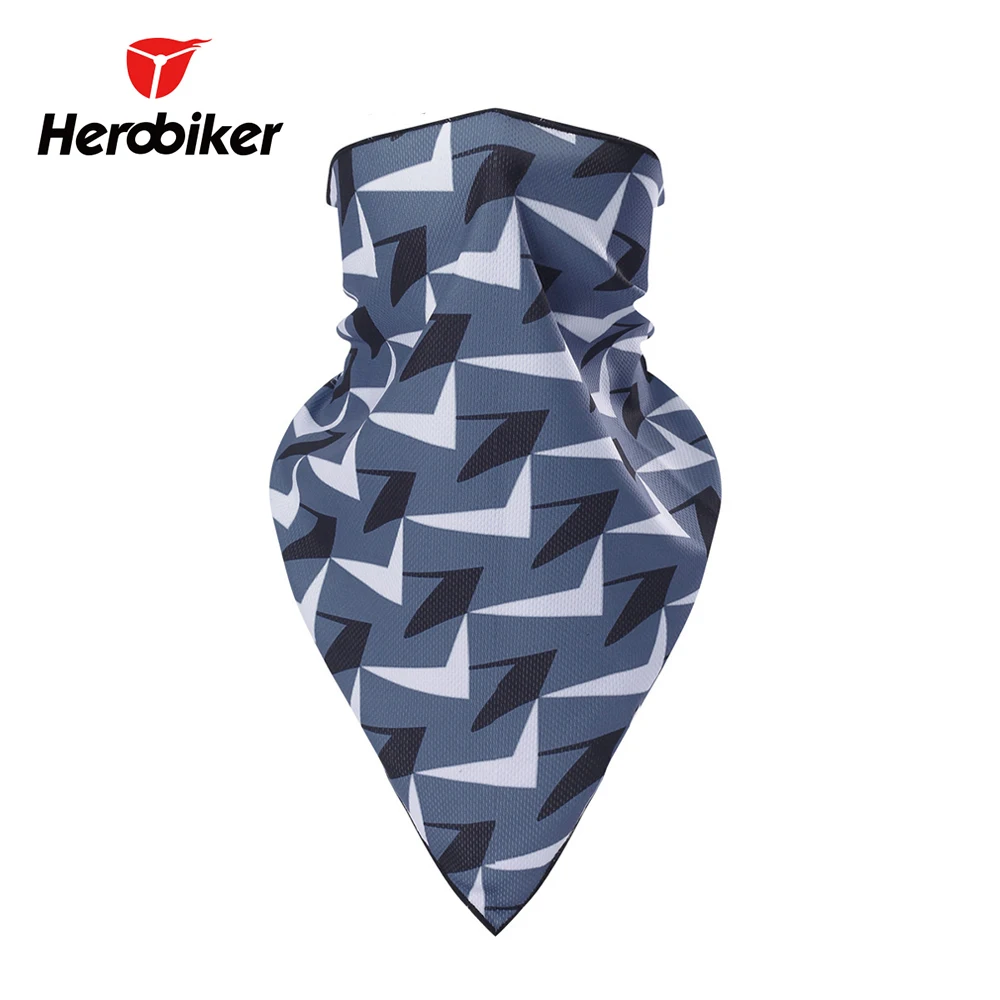 

HEROBIKER Motorcycle Face Mask Balaclava Mask Moto Mask Motorcycle Breathable Dustproof Neckerchief Scarves Headband