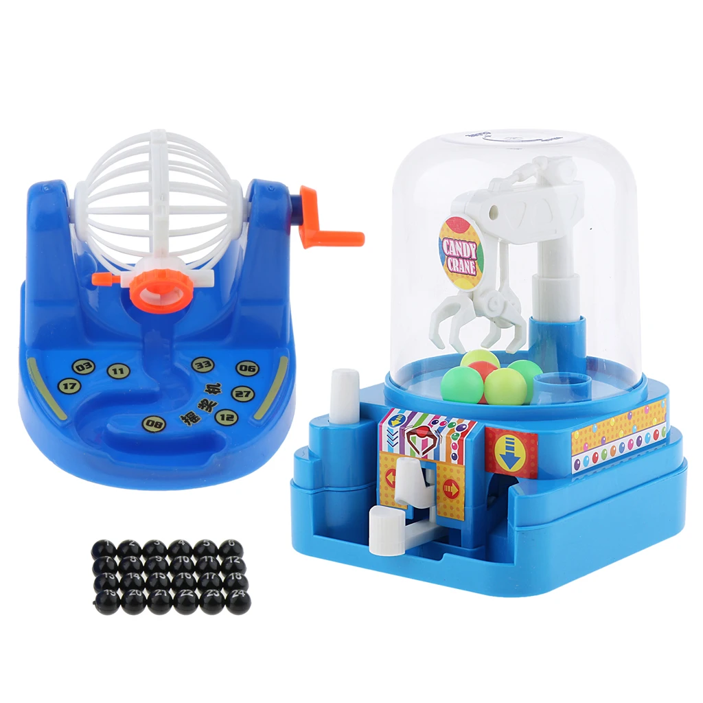 

MagiDeal Mini Bingo Cage Machine Lotto Lottery Numbers Game & Candy Machine