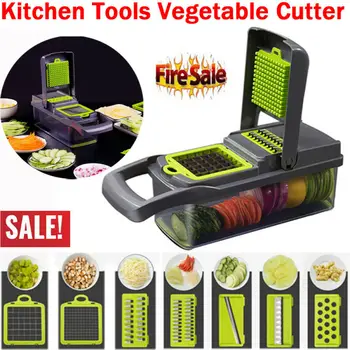 

Vegetable Chopper Food Onion Cutter Veggie Slicer Dicer Fruit hand Kitchen