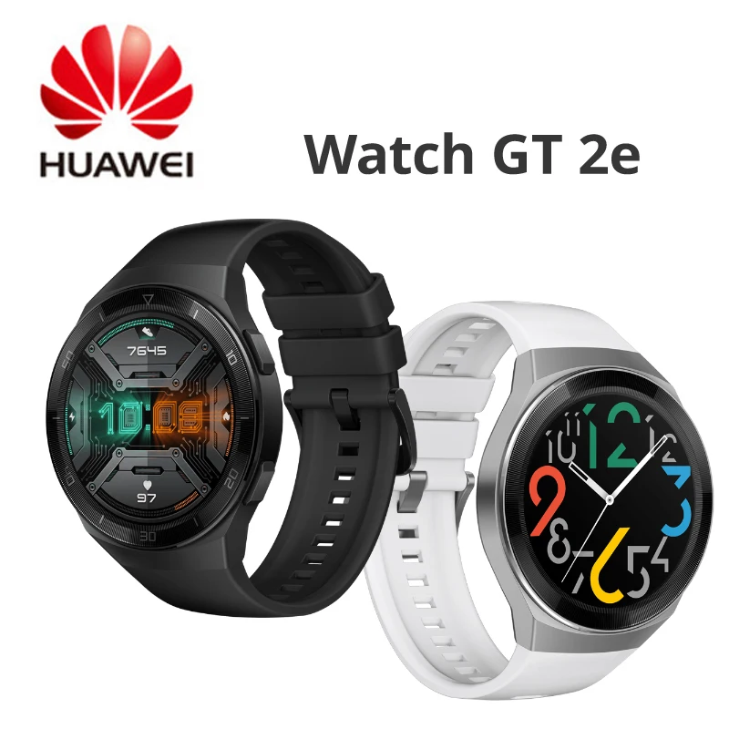Смарт часы HUAWEI GT 2e 1 39 дюйма AMOLED 5 АТМ 2 недели в режиме ожидания|Смарт-часы| |