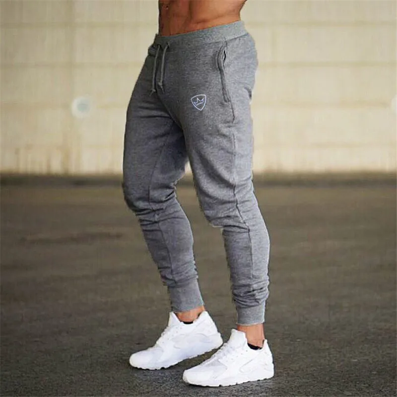Pantalones de chándal de algodón para hombre, ropa deportiva ajustada estampado, para gimnasio, 2022 - AliExpress y entretenimiento