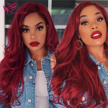 

Body Wave Long Wig Natural Lace Front Wig For Black Women Lace Synthetic Brazilian Hair