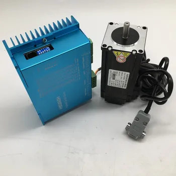 

3Nm Nema23 57MM AC DC DSP Closed Loop Stepper Motor Driver With Cooling fan Hybird Encoder Easy Servo Kit for CNC Mill Engraving