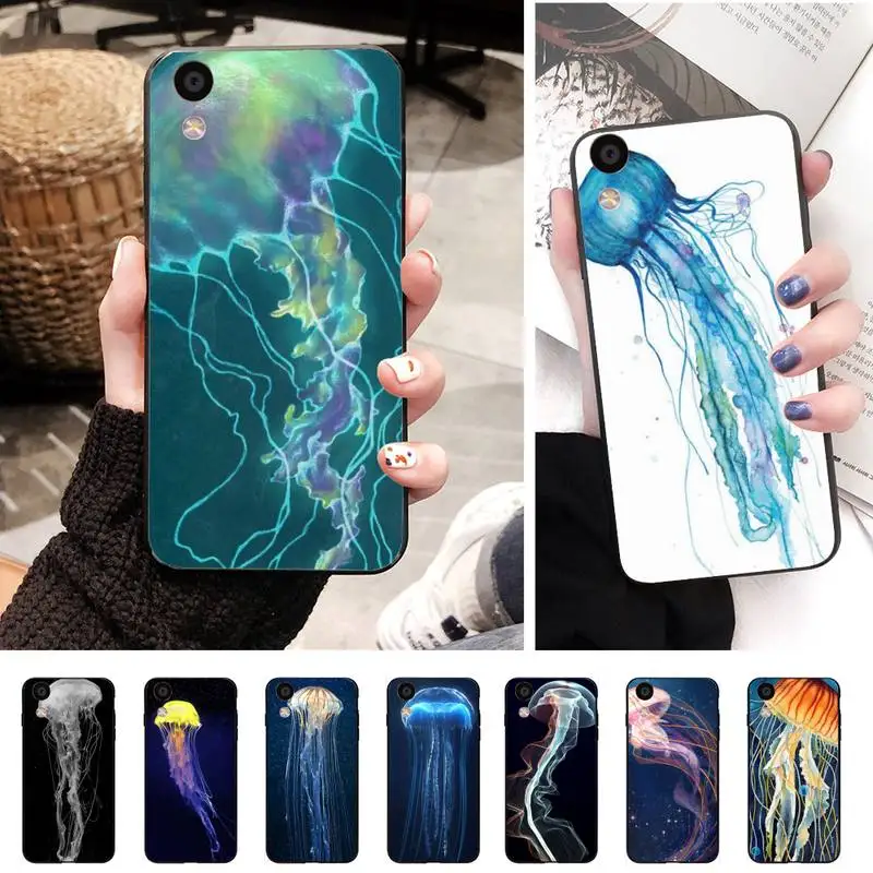 Медузы узор чехол для телефона oppo Reno2 2z Realme 5 5pro R17 17pro R9 телефона|Чехлы-накладки| |