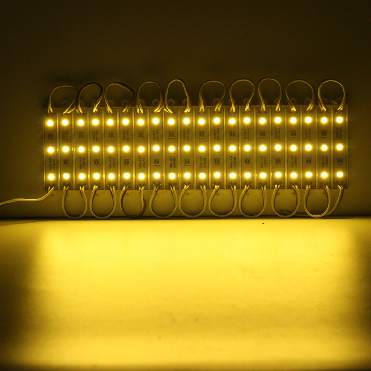 80PCS 5 Colors SMD5050 LED Module Store Strip Light Front Window Lamp + Power Supply + Remote DC12V