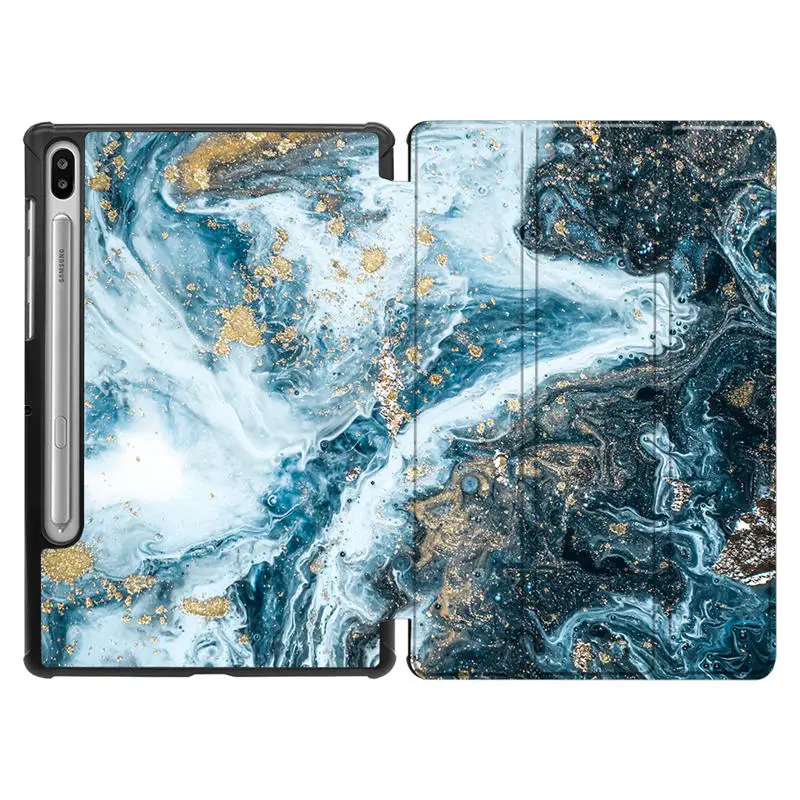 MTT для samsung Galaxy Tab S6 10,5 ''чехол для планшета SM-T860 T865 T867 из искусственной кожи флип-стенд смарт-чехол Funda Авто Режим сна/пробуждения - Цвет: SS03