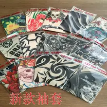 Летний нарукавник с татуировкой, татуированные руки, ледяной рукав, вискоза, защита от солнца, манжета, шов, открытый, для верховой езды, рука, защита, рукава