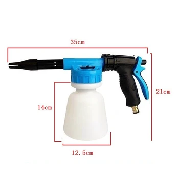 

Low Pressure Car Washer Spray Bottle Water Jet Snow Foam Lance Car Cleaning Low Pressure Car Wash Foam Watering Can Spray Gun