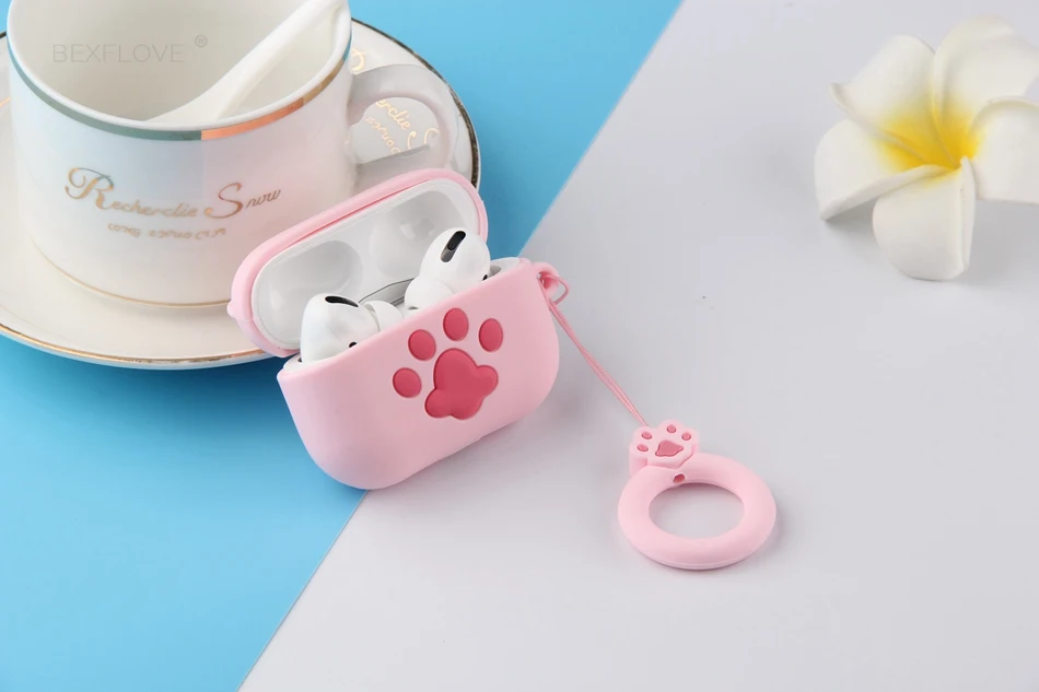 3D чехол для наушников для Airpods Pro Чехол Силиконовый поросенок Мультяшные наушники/Earpods чехол для Apple Air pods Pro 3 чехол Брелок