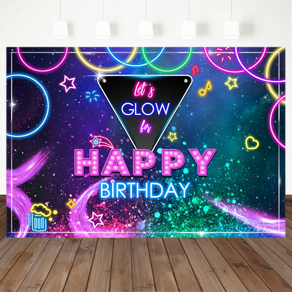 Bộ sưu tập 500 Happy Birthday Neon Background Cực đẹp, tải miễn phí