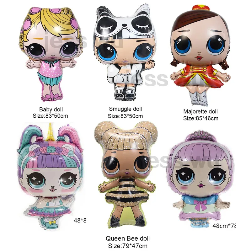 lol dolls balloons