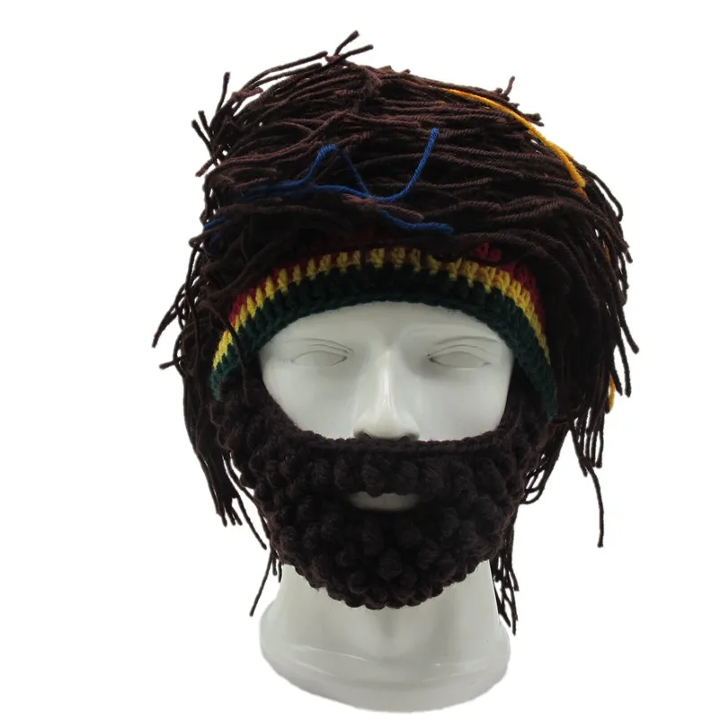 Perruque et barbe déguisement rasta – Image 7