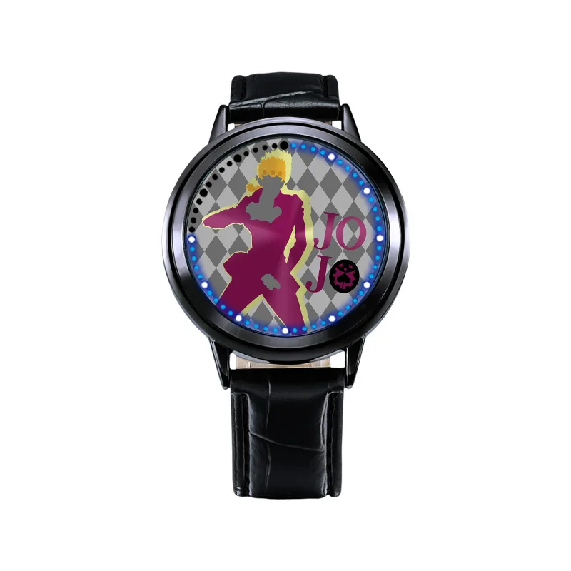 JOJO невероятное приключение светодиодный часы DIGIVICE Водонепроницаемый наручные часы с сенсорным экраном Косплэй реквизит подарок