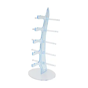 

5 Layers Transparent Sunglasses Show Rack Holders Eyeglasses Display Stand Storage Holder Glasses Shelf Home Organizer