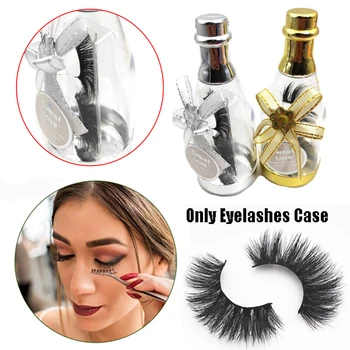 

5/10Pcs Acrylic Packing Box with Tray Drift Bottle Design False Eyelash Storage Lashes Case Eyelash Organizer Eyelash Box