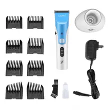 Электрический триммер для волос, перезаряжаемая машинка для стрижки волос с ЖК-дисплеем, бритва для волос, стрижка волос