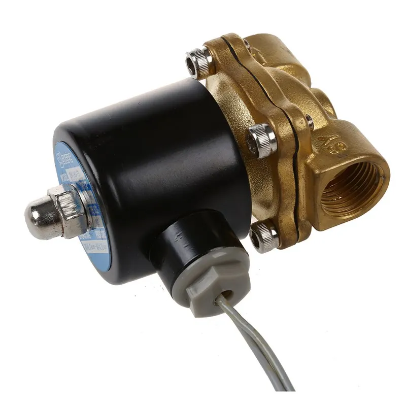 2W-160-15 DC 24V 16mm пор 1/" двухсторонний электромагнитный клапан