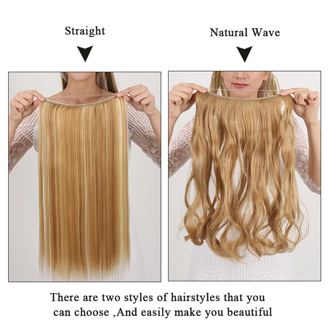 Synthetic Long Straight Wavy Halo Extensions without Clips