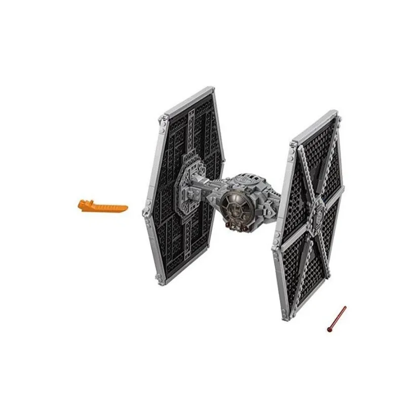 Модели и строительные блоки StarWars Imperial TIE Fighter Costruzioni игрушки для детей с 10900