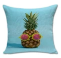 pineapple3 Прекрасный форма тропический ананас фрукты массажер декоративные подушки волокно милый удовольствие волокно Лен подарок детский подарок партнер - Цвет: pineapple3
