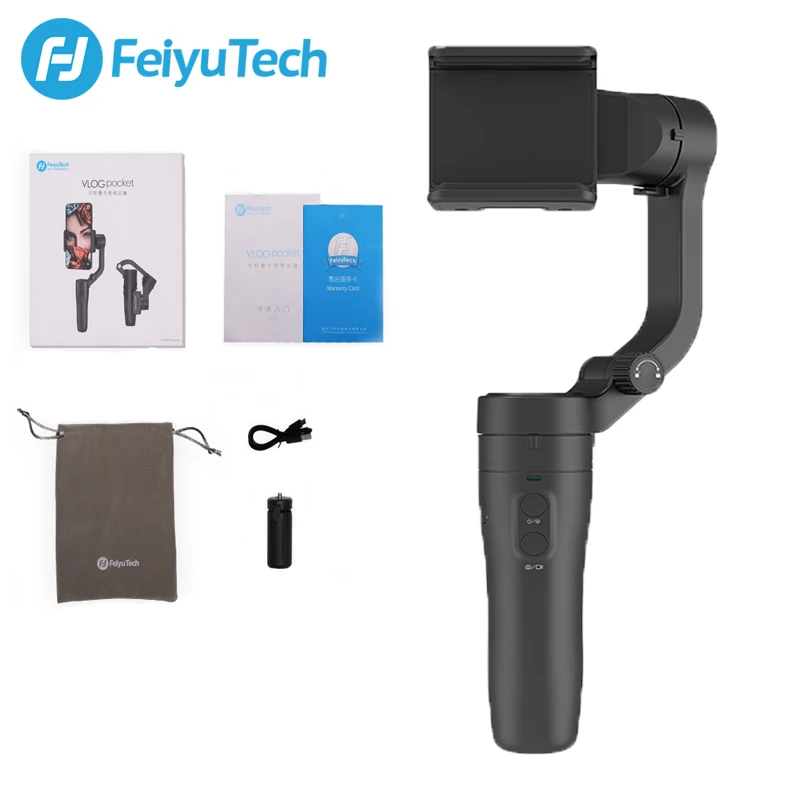 Карманный стабилизатор FeiyuTech Vimble 2/Vlog 3 осевой ручной Удлинительный Штатив для