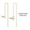 87447-7982fb.jpg MinaMaMa acier inoxydable longue chaîne mince gland boule étoile papillon goutte boucle d'oreille pour femme enfileur boucles d'oreilles bijoux de mode