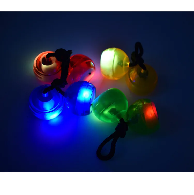 Люминесцентный палец yoyo exploding головоломка декомпрессионные игрушки для разрядки Пальчиковый йо-йо с освещением Производитель прямых продаж