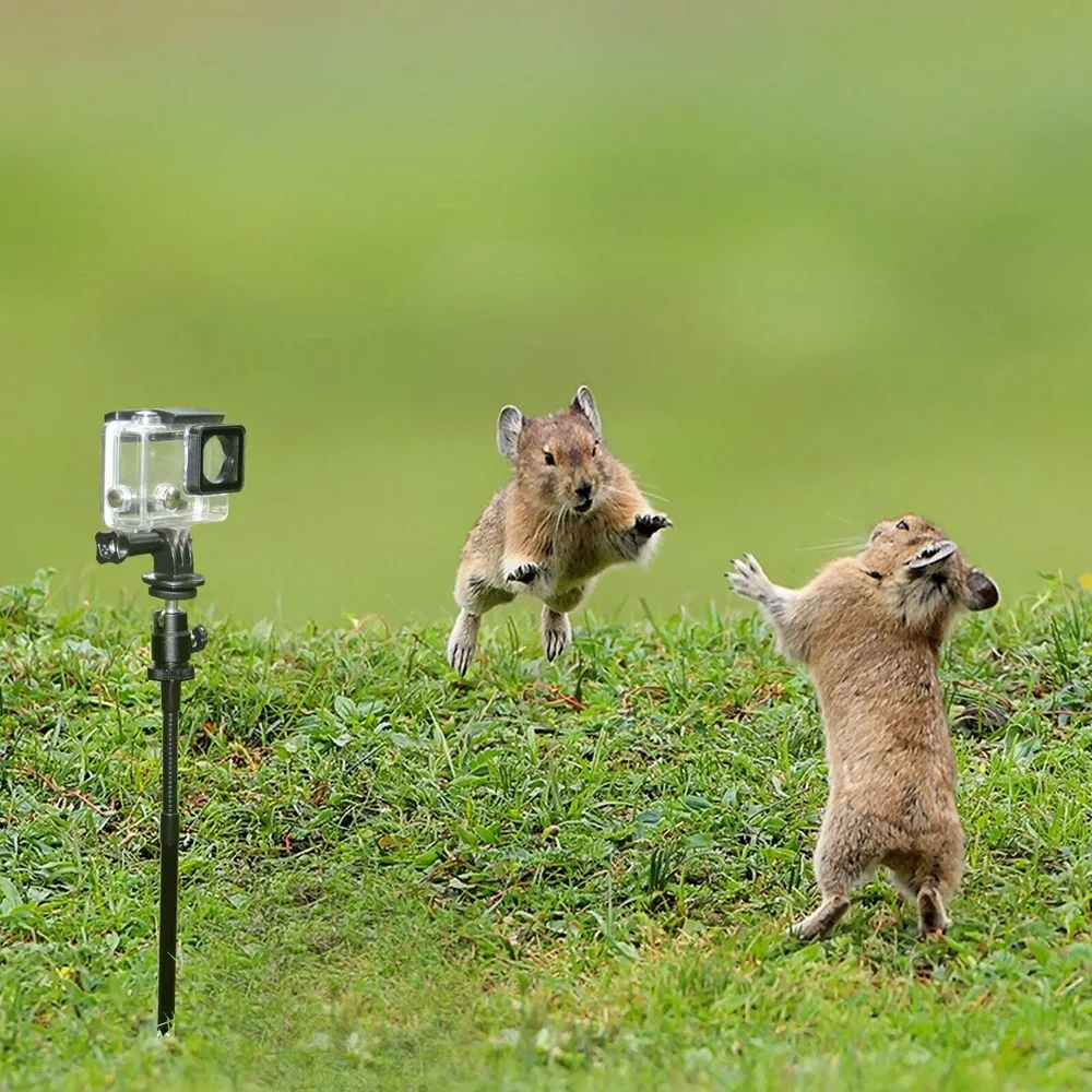 Крепление камеры для Gopro наземный шип держатель якорь охоты и рыбалки |