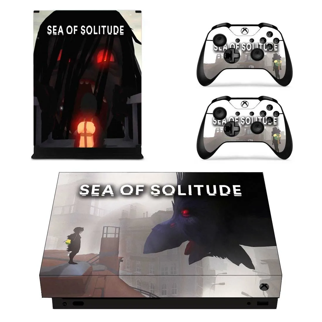 Для Xbox One X стикер s море одиночности кожи наклейки Pegatinas Adesivo для Xbox one X консоли пульта дистанционного управления скины