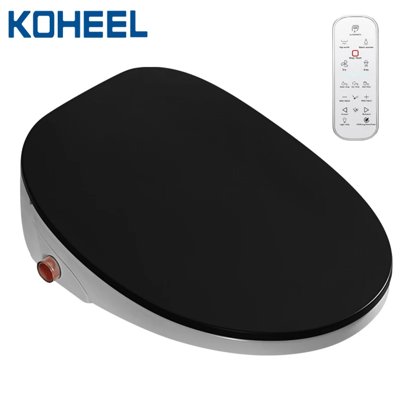 KOHEEL new 4 color wc Auto SPA smart toilet seat Temperare display knob cover electronic bidet | Обустройство дома
