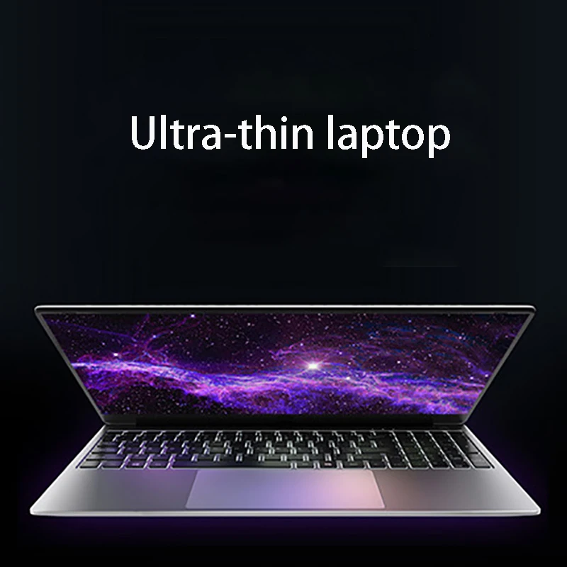 15.6 inch 4GB RAM 64GB SSD Notebook intel E8000 Quad Core Laptops 1920*1080 Win10 slim Notebook Com