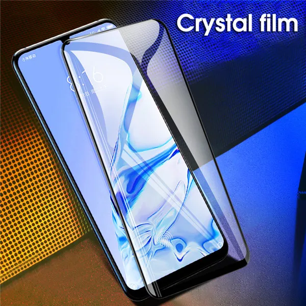 black Закаленное стекло 9D на для Xiaomi mi 9lite mi 9pro 9tpro сяоми ксиоми ми 9 Лайт 9t про защита экрана Защитное стекло на для Xiaomi mi 9t 9 lite Pro Flim - Цвет: black