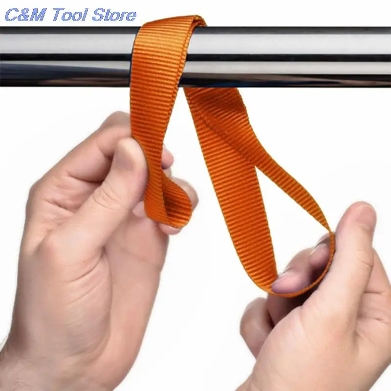 1/4Pcs ATV hook belt Endless webbing Motorcycle Tie Downs Luggage Bandage Soft For Car Motorbike Loops Straps Multipurpose strap cargo straps luggage strap cargo tie down strap tie down straps lashing strap