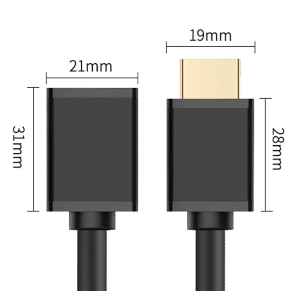 4K Vision адаптер конвертер HDMI кабель расширение Стандартный многофункциональный компьютер мужчин и женщин высокоскоростной проектор ТВ мини