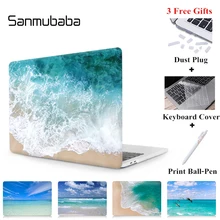 Чехол Sanmubaba для Apple Macbook Air Pro retina 11 12 13 15 жесткий чехол для Mac book Pro 13,3 15 дюймов ноутбук рукав A1706 A1989