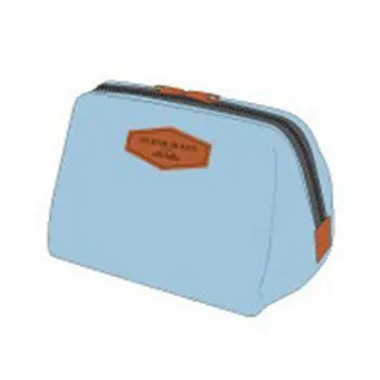 

Multi-Function Fashion Cotton Cosmetic Bag Portable Frog Mouth Steel Frame Wash Bag Travel Cosmetic Storage Bag