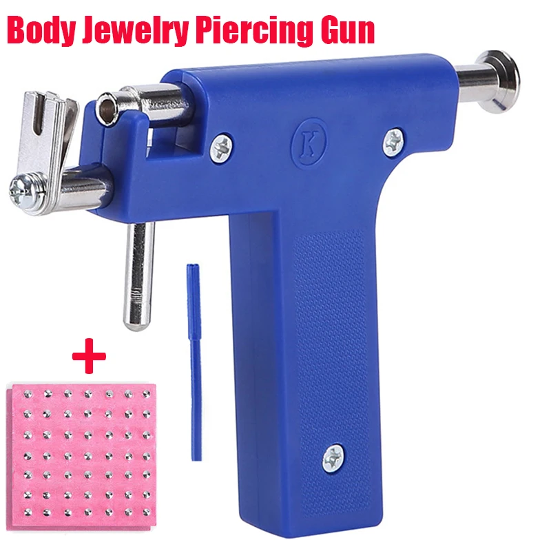 Pistola estéril desechable para Piercing de joyería corporal
