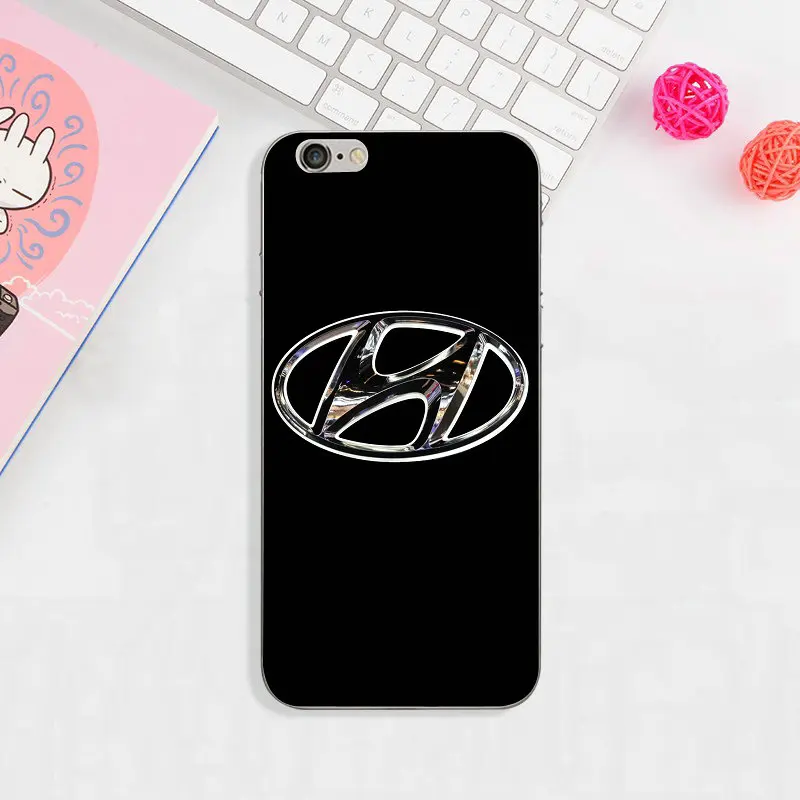 image 10 Чехлы для мобильных телефонов из мягкого ТПУ с логотипом Hyundais для iPhone 4, 4S, SE, 5, 5S, 5C, 6, 6 S, 7 Plus, 8, 8 Plus, X, XS, XR, MAX, Capinha - Цвет: image 10