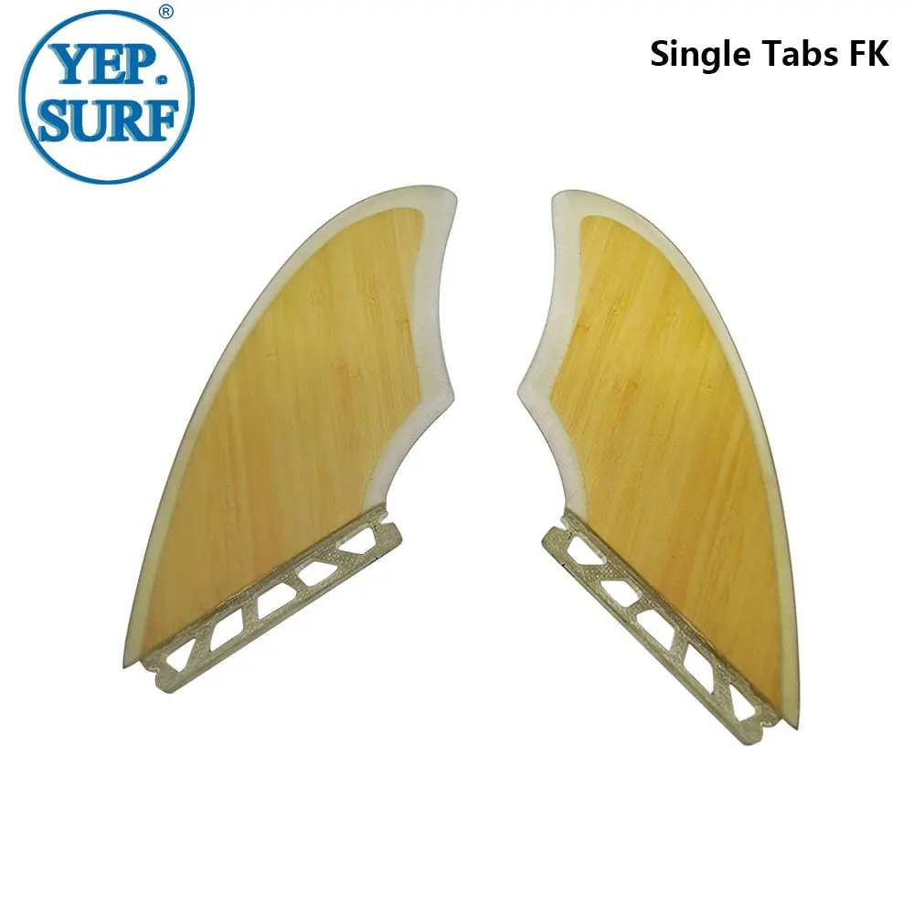 2021 New Arrival Single Tabs FK Fins Keel Fins Fiberglass Bamboo skin twin fins set  surfboard accessories Free Shipping 10pcs new arrival rx crystal 44 645mhz for motorola gm300 two wary radio walkie talkie accessories drop shipping