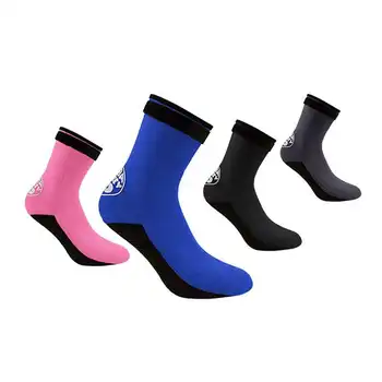 

3mm Neoprene Socks Non-slip Diving Swimming Water Shoes Booties Boot Beach Socks Scuba Wetsuit Diving Surfing Warmer Adjustable