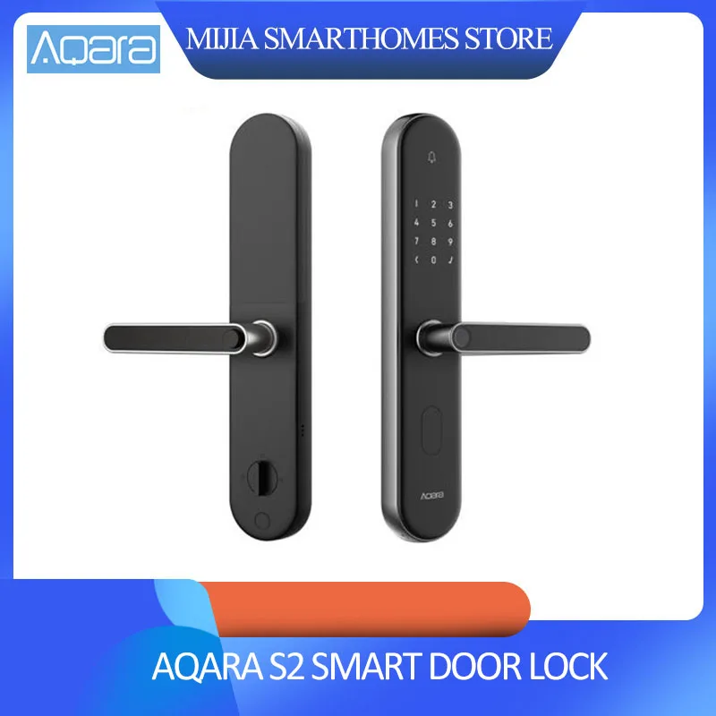 

Aqara S2 Smart Fingerprint Door Lock Digital Touch Screen Keyless Lock For Xiaomi Smart Home Kit Work With Mi Home App