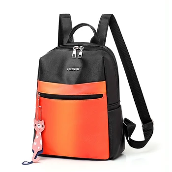 

Waterproof Casual Women Backpack Anti-theft Pu Rucksack Mochila Feminina Lightweight School Shoulder Bags for Teenagers Girls