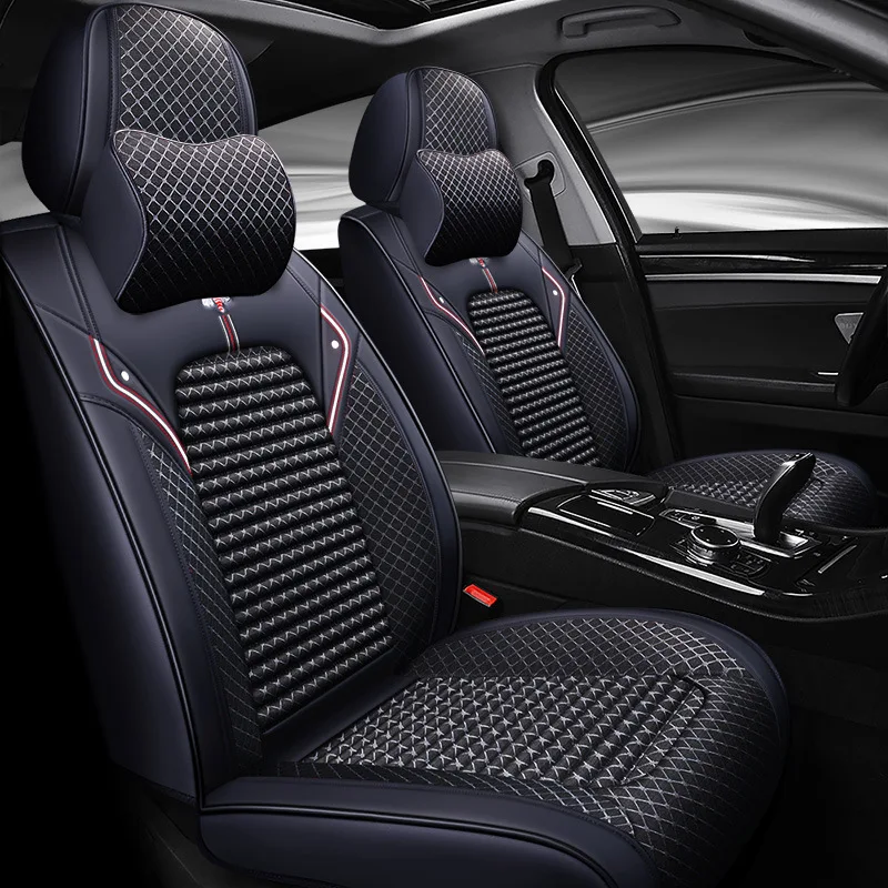 Front+Rear Car Seat Cover for Hyundai Tucson 2019 I20 Ix20 I10 Genesis G80  G90 Matrix Grandeur Rohens Veracr HB20 - AliExpress