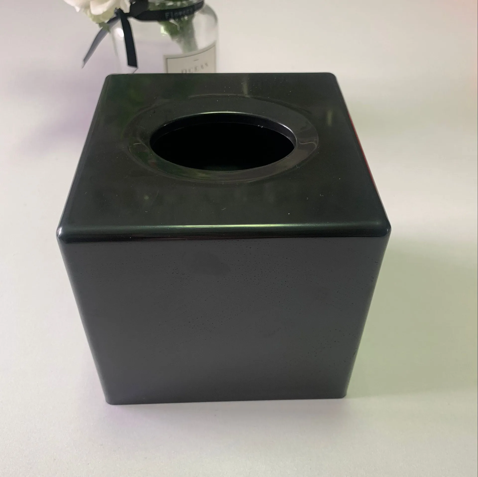 Multi-functional Paper Towel Storage Box Car Mounted Supplies Plastic Paper Napping Box Home Hotel Advertisement Customizable Ch