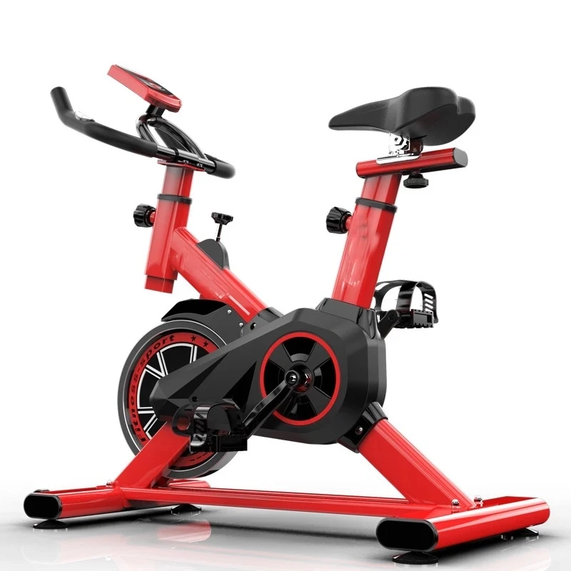 Bicicleta de Spinning para ejercicio en casa, equipo de Fitness silencioso para ejercicio en interiores, entrenador de ciclismo, equipo deportivo|Bicicletas fijas de interior|
