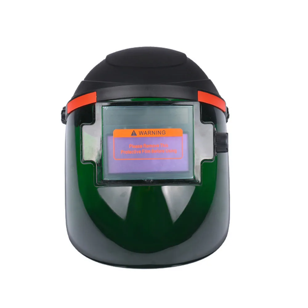Solar Power Auto Darkening Welding Mask/Helmet/welder Cap Wide Shade Range 9-13 Headband Adjustable Face Protective - Цвет: Темно-синий