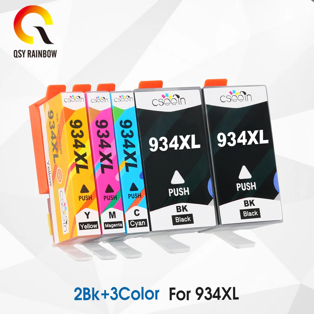 

CMYK SUPPLIES 2BK+3CL For Compatible HP 934 Ink Cartridge With Chip 934XL HP934 replace for HP OfficeJet Pro 6230 6830 Printer
