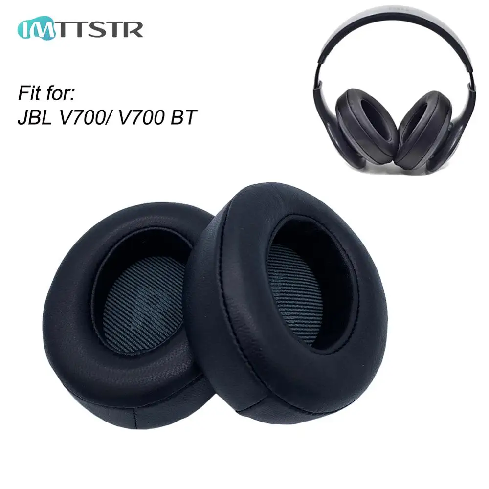 

IMTTSTR Sheepskin Ear Pads for JBL EVEREST 700 Wireless BT Bluetooth V700BT V700 Earpads Earmuff Cover Cushion Replacement Cups