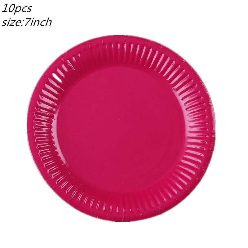 10pcs 7inch plate 9