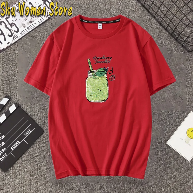 2020 Women's summer fashion Women's original hostel Women's drink printed T-shirt aesthetic harajuku tshirt Unisex Funny Tops Te